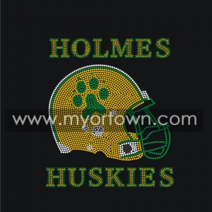 New Design Holmes Huskies Rhinestone Transfers For Tshirts Iron On ...