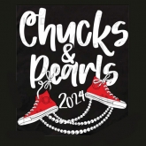 Chucks & Pearls 2024 Screen printing Vinyl 30pcs