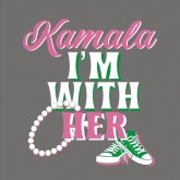 Kamala Harris AKA Chucks & Pearls 2024 Screen printing Vinyl 30pcs