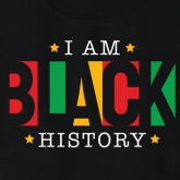 I Am Black History Month Design Screen printing Vinyl 30pcs