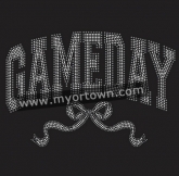 Gameday  design Rhineston Transfer