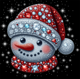 Face Pearls Christmas DTF transfer 30pcs