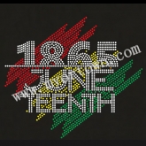 1865 themed hotfix rhinestone design for clothing  30pcs