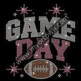 Game Day designs Rhinestone Transfer  30pcs